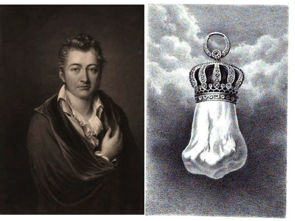 Henry Philip Hope and the Hope pearl (a natural pearl)