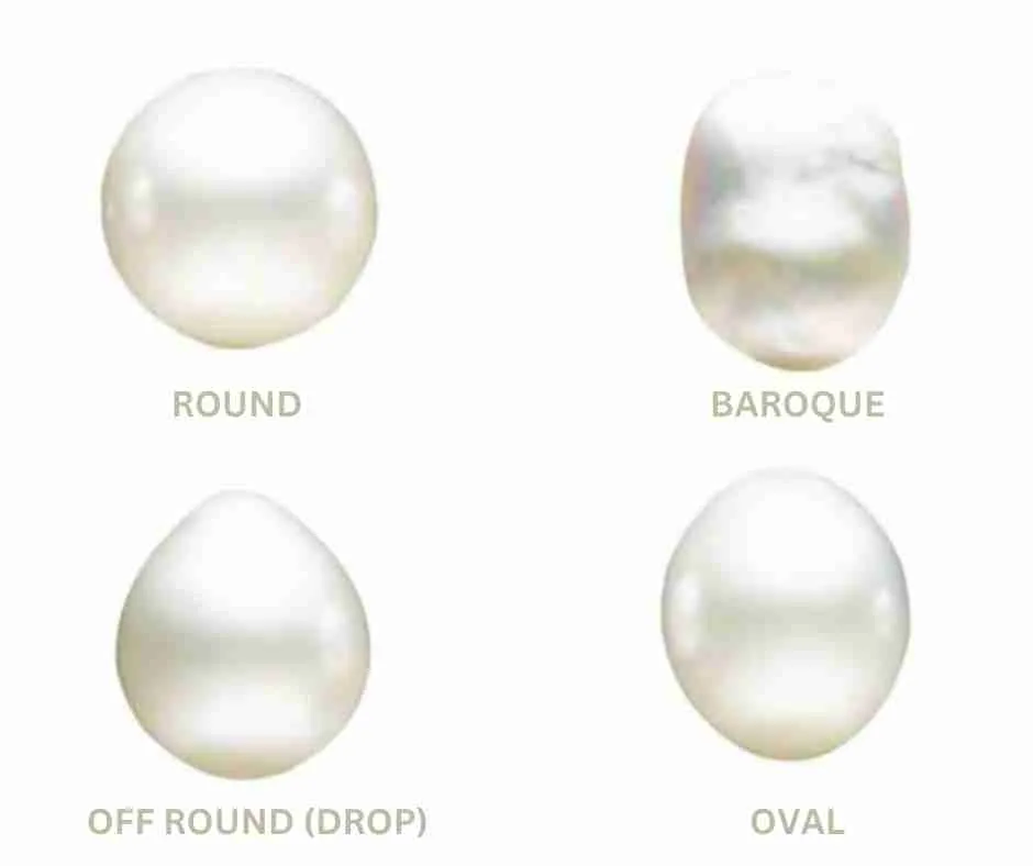 shapes of pearls